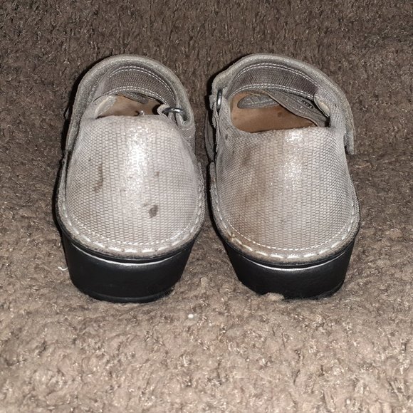 FINN COMFORT-Waldi-Hook Loop-Metallic Nubuck Leather-Size 36D-Excellent - Picture 5 of 8